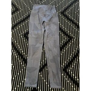 Gymshark Geometric Print Leggings Athleisure Workout Pants Womens Size S